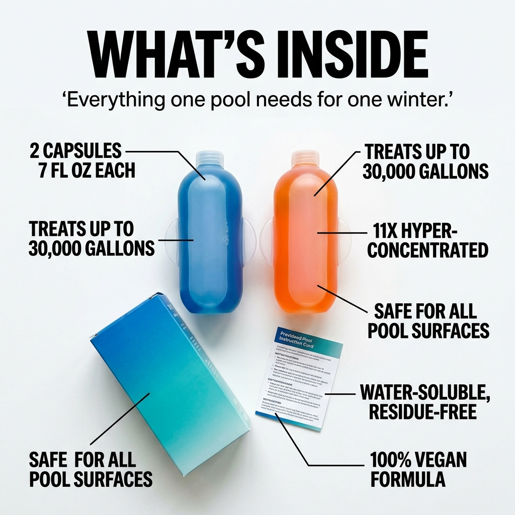 Timber™ Pool Winterizing Capsules
